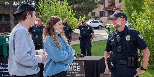 Meet CU Boulder police