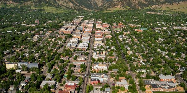Aerial of Boulder