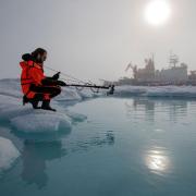 Scientist in the Arctic
