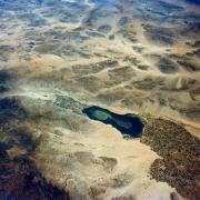 The Salton Sea in Southern California.