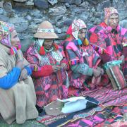 Q'ero tribe members in Peru
