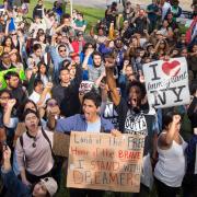 March and rally/protest in response to the rescission of Deferred Action For Childhood Arrivals (DACA) in New York City on September 9, 2017.  (Photo: Wikimedia Commons)