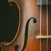 a string instrument close up
