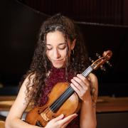 Rinat Erlichman with violin
