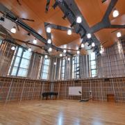 Ensemble Hall in the new wing of Imig Music building